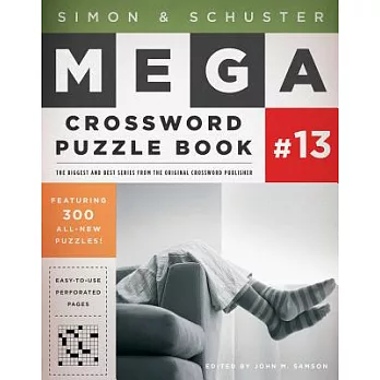 Simon and Schuster Mega Crossword Puzzle Book