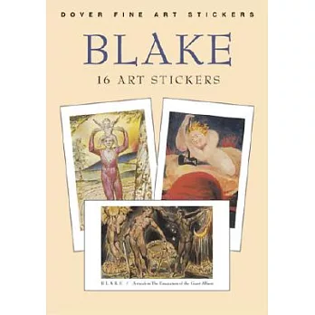 Blake: 16 Art Stickers