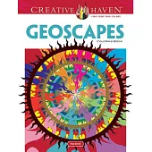 Creative Haven Geoscapes Coloring Book