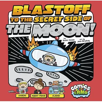 Blastoff to the secret side of the moon! /