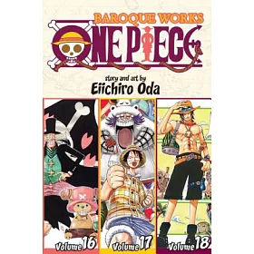 博客來 One Piece Baroque Works 16 17 18 Shonen Jump Manga Omnibus Edition