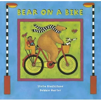 Bear on a bike