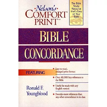 Nelson’s Comfort Print Bible Concordance