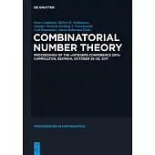 Combinatorial Number Theory: Proceedings of the 