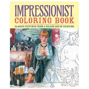 Impressionist Adult Coloring Book