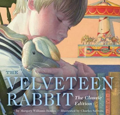 The VELVETEEN RABBIT 1:6 Scale Illustrated Readable Book Children's Toy Real 