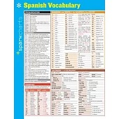 Sparkcharts Spanish Vocabulary