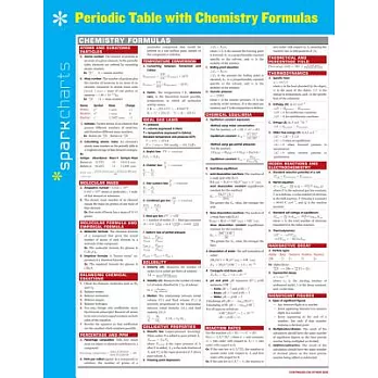 Periodic Table With Chemistry Formulas