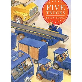 《Five trucks 》Brian Floca|英文繪本 《Five trucks 》Brian Floca|英文繪本