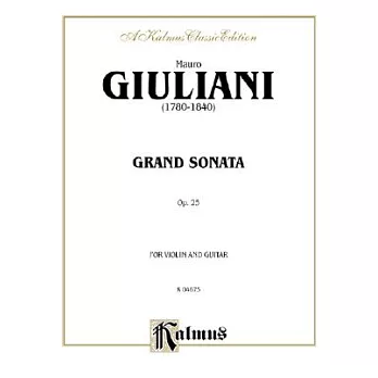 Grand Sonata for Violin and Guitar, Op. 25