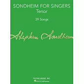 Sondheim for Singers: Tenor: 39 Songs
