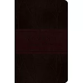 Women’s Devotional Bible: English Standard Version, Burgundy, TruTone, Birch Design