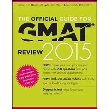 The Official Guide for GMAT Review 2015