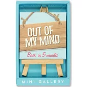 Out of My Mind: Artwork With Mini Easel Gift Set
