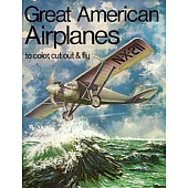 Great American Airplanes Coloring Book
