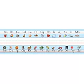 Alphabet Traditional Desk Nameplates