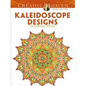 Kaleidoscope Designs Adult Coloring Book