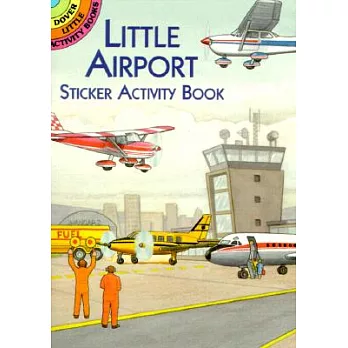 Little Airport Sticker Activity Book