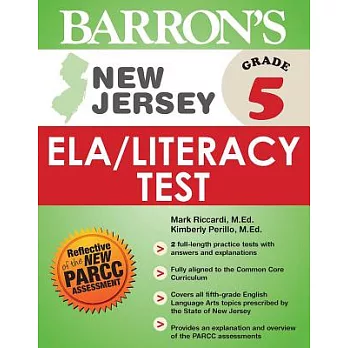 Barron’s New Jersey ELA/Literacy Test, Grade 5