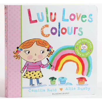 硬頁翻翻遊戲書：Lulu愛顏色 Lulu Loves Colors