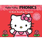 Hello Kitty Phonics Box Set 2 (red)(12 Books with CD)