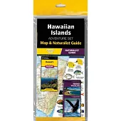 Hawaiian Islands Adventure Set: Map & Naturalist Guide