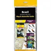 Brazil Adventure Set: Map & Naturalist Guide