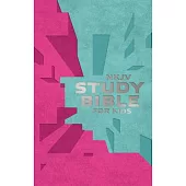 NKJV Study Bible For Kids: New King James Version Study Bible for Kids, Pink/Teal