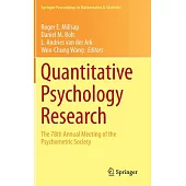 Quantitative Psychology Research: The 78th Annual Meeting of the Psychometric Society