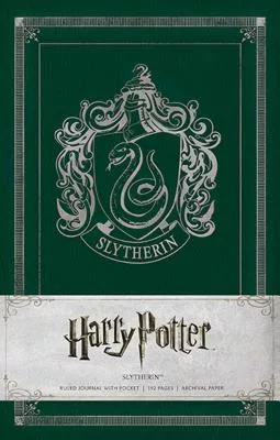 哈利波特：史萊哲林學院硬殼橫線筆記本（13 x 21 cm / 192 頁）Harry Potter Slytherin Hardcover Ruled Journal