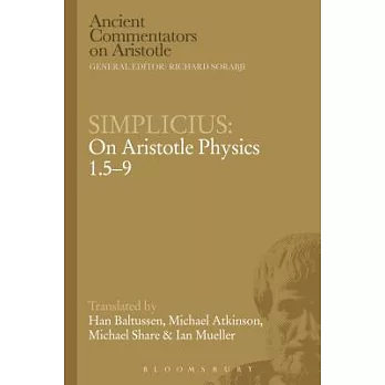 Simplicius: On Aristotle Physics 1.5-9