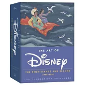 Art of Disney 2015 Postcard Box: The Renaissance and Beyond (1989-2014)迪士尼經典動畫明信片1989 ~2014年(100張不重複)
