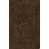 Premium Gift Bible-ESV-Cross Design