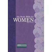 The Study Bible for Women: New King James Version, Teal / Sage, Leathertouch