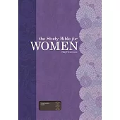 The Study Bible for Women: New King James Version, Cocoa, Genuine Leather