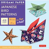 Origami Paper Japanese Bird Patterns