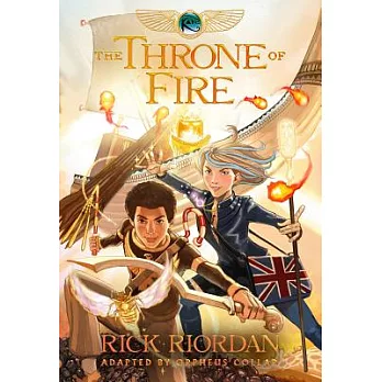 The Kane Chronicles, Book Two the Throne of Fire: The Graphic Novel