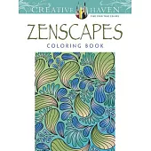 Creative Haven Zenscapes Coloring Book