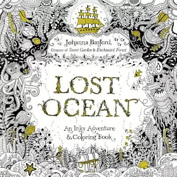 Lost Ocean: An Underwater Adventure and Coloring Book (《秘密花園》第三集)