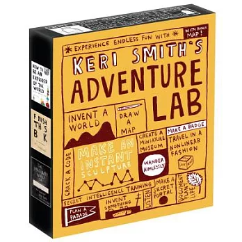 Keri Smith’s Adventure Lab: A Boxed Set of How to Be an Explorer of the World, Finish This Book, and the Imaginary World of . . .