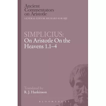 Simplicius: On Aristotle on the Heavens 1.1-4