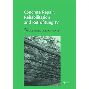 Concrete Repair, Rehabilitation and Retrofitting IV: Proceedings of the 4th International Conference on Concrete Repair, Rehabilitation and Retrofitti