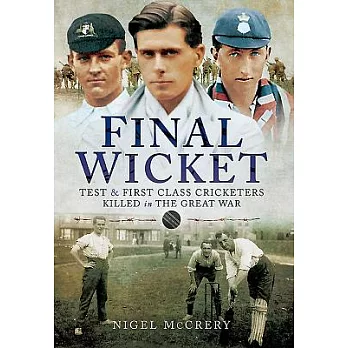 Final Wicket: Test and First-Class Cricketers Killed in the Great War