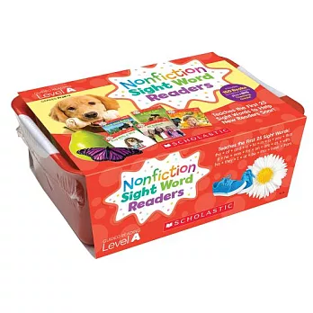 Nonfiction Sight Word Readers Classroom Tub, Level A, Grades PreK-1: Teaches the First 25 Sight Words to Help New Readers Soar!