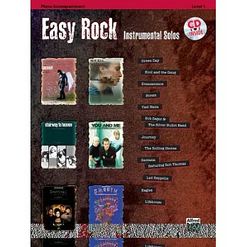Easy Rock Instrumentals, Level 1: Piano Acc.