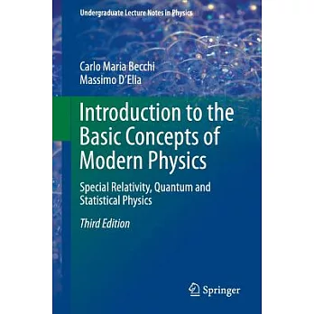Introduction to the Basic Concepts of Modern Physics: Special Relativity, Quantum and Statistical Physics
