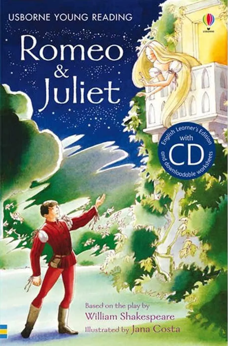 Romeo & Juliet (with CD) (Usborne English Learners’ Editions: Advanced)