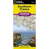 National Geographic Southern France Map: Travel Maps International Adventure Map