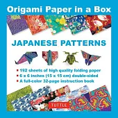 Origami Paper in a Box - Japanese Patterns
