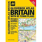 AA Glovebox Atlas Britain With 85 Town Plans